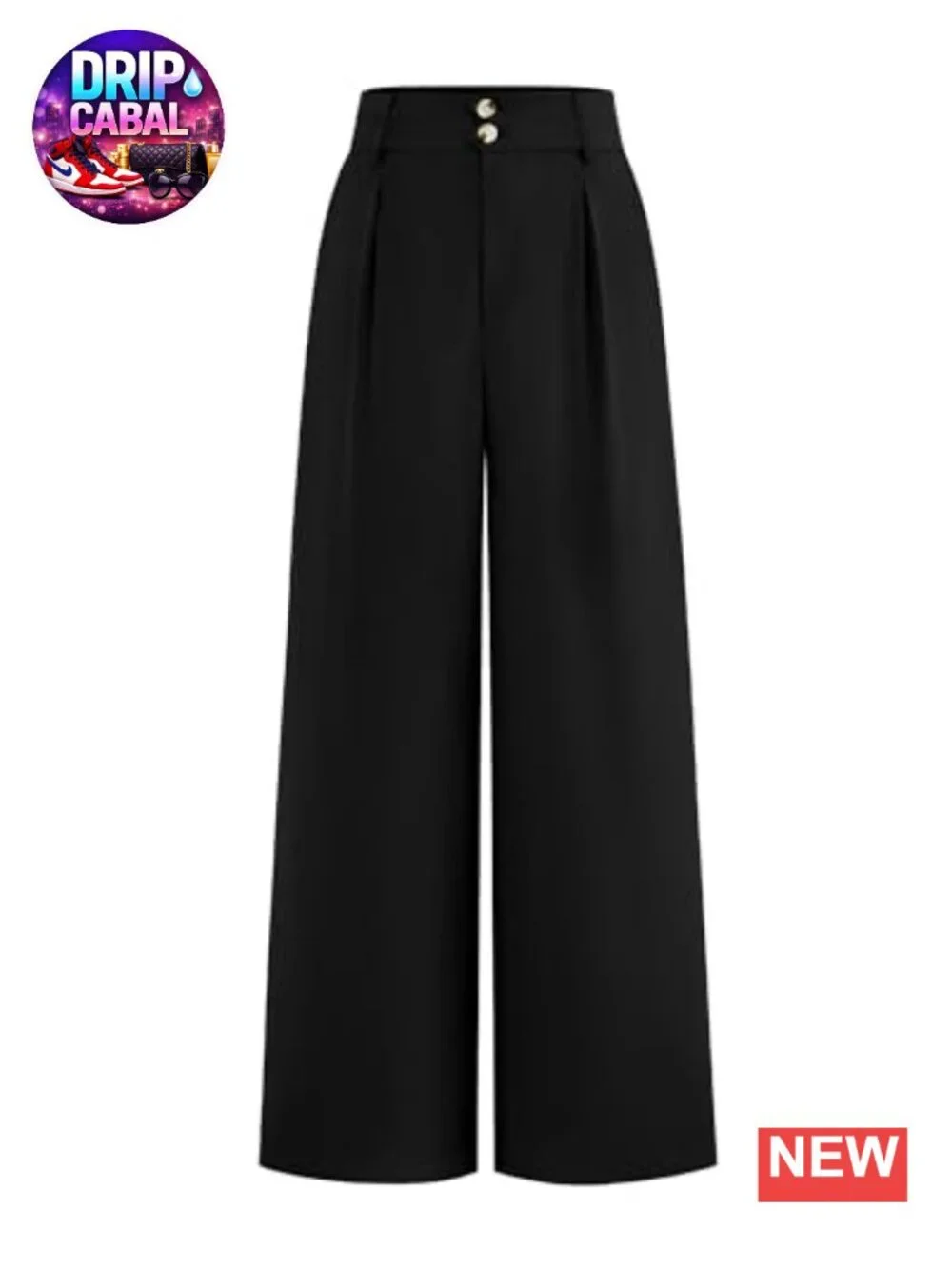 Wide Leg Dress Pants Women High Waisted Palazzo Trousers Business Casual Office